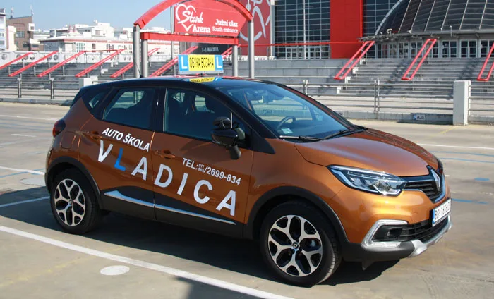 Renault Captur vozilo za obuku u Auto školi Vladica