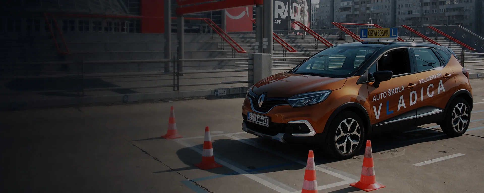 Renault Capture na poligon